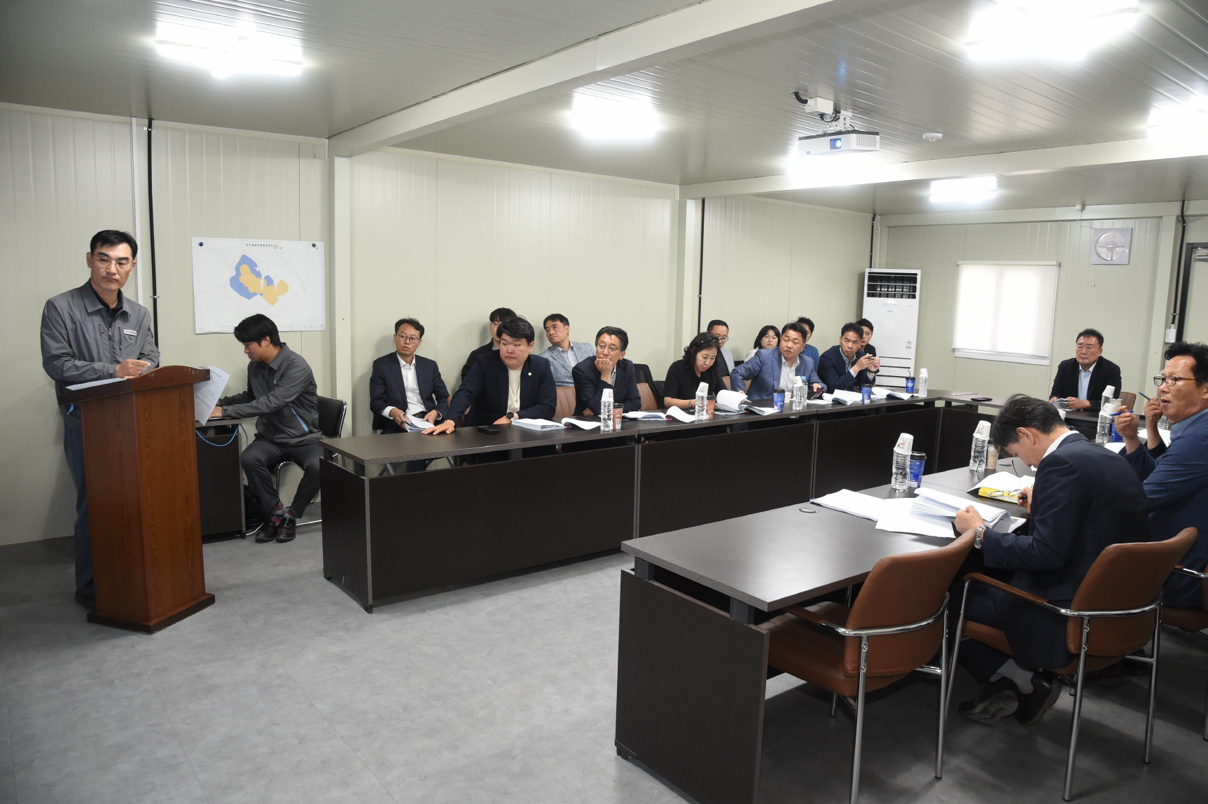 도시건설위원회 현장방문(사이언스파크 일반산단)