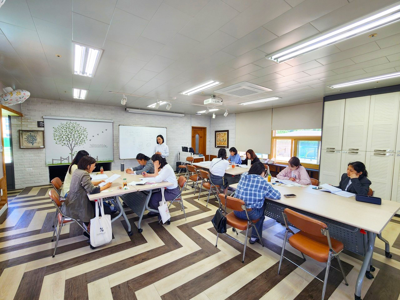 학부모 연수에서 만난 웨밍 엄마