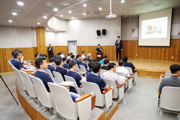 차량기지내임시승강장설치용역 착수보고회0