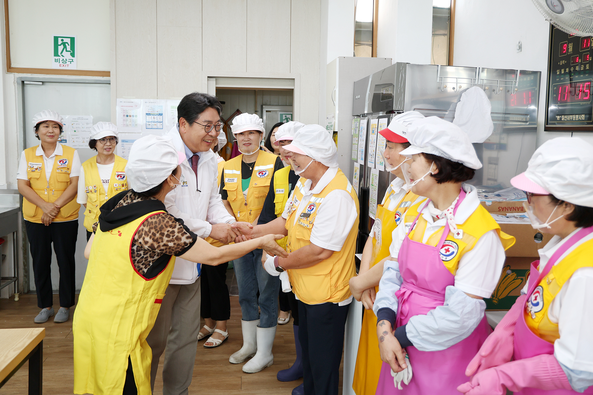 김해시노인종합복지회관 급식봉사