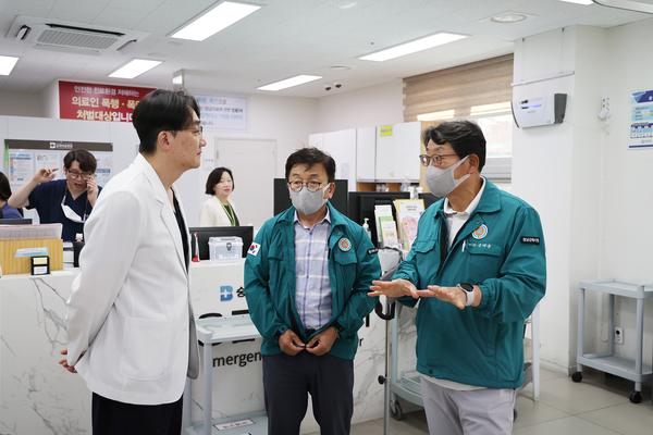 추석연휴대비지역응급의료센터 현장방문