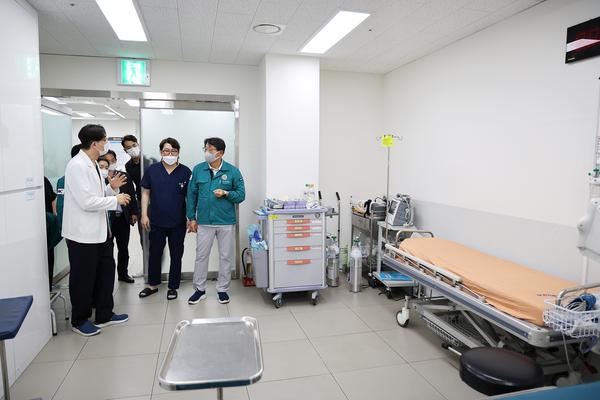 추석연휴대비지역응급의료센터 현장방문
