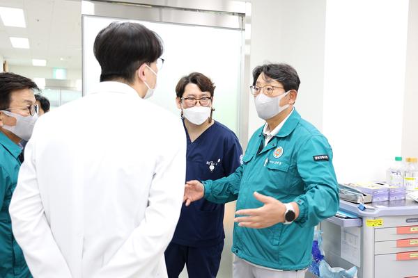 추석연휴대비지역응급의료센터 현장방문