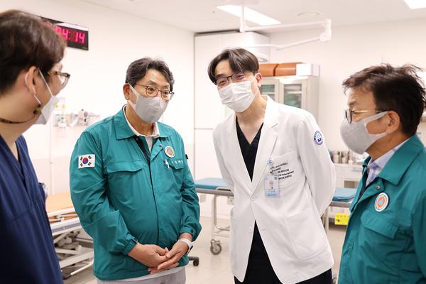 추석연휴대비지역응급의료센터 현장방문