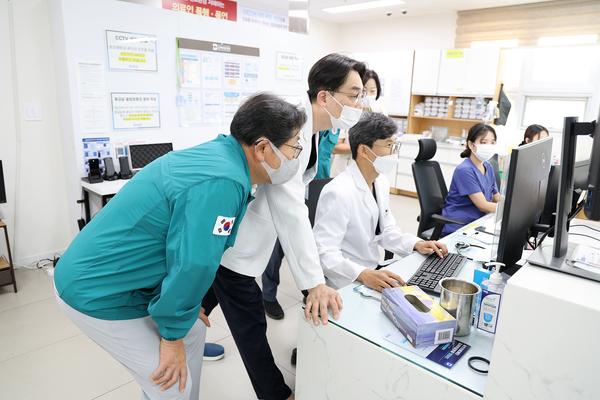 추석연휴대비지역응급의료센터 현장방문