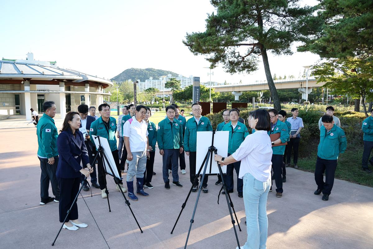 행안부차관수해 현장방문
