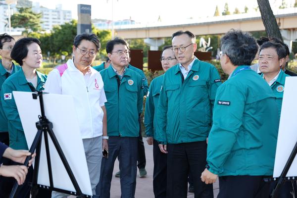 행안부차관수해 현장방문