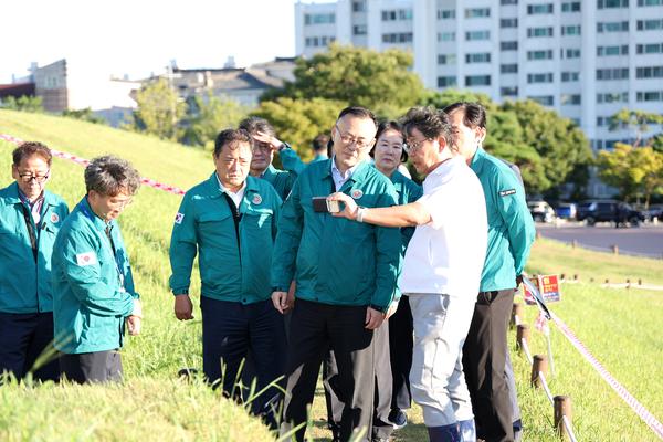 행안부차관수해 현장방문