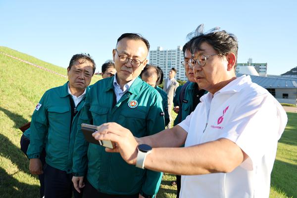 행안부차관수해 현장방문