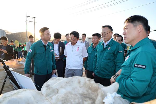 행안부차관수해 현장방문