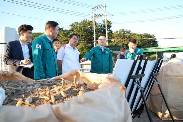 행안부차관수해 현장방문