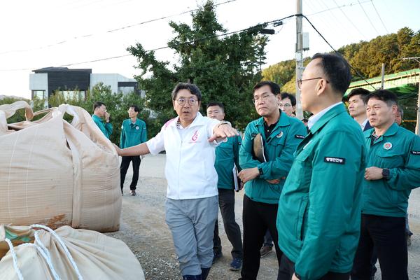행안부차관수해 현장방문