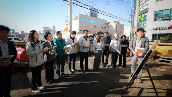 김해시의회 행정자치위원회 현지확인_(지내동 공영주차장 조성예정부지)