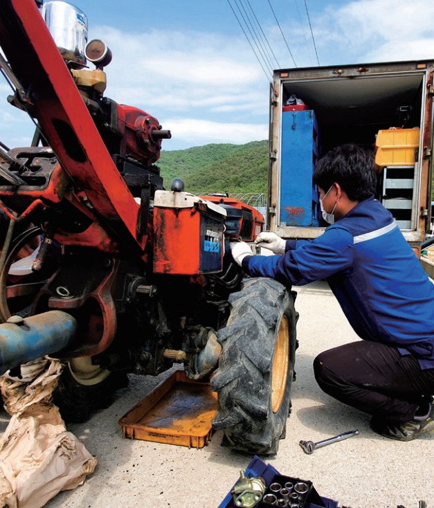 순회 농기계 수리 본격 시작0
