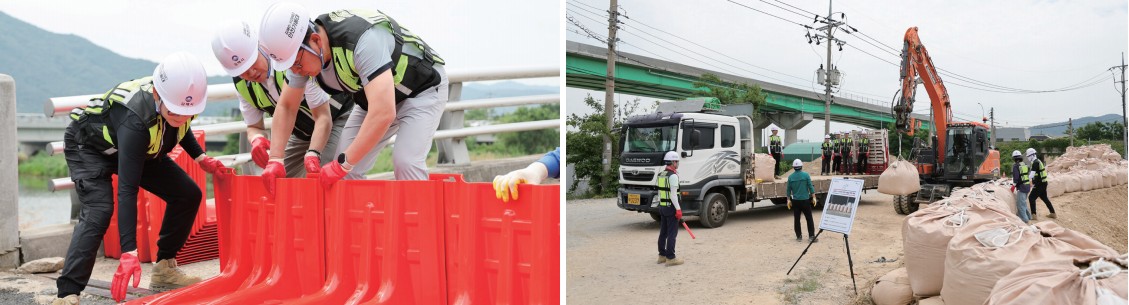 ‘김해 G-1(ONE) 안전기동대’ 첫 현장 훈련0