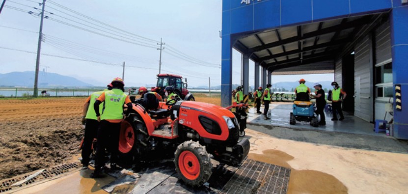 공항소음 피해 지역 농기계 임대료 지원0