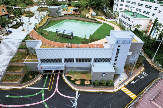 삼방공원 공영주차장 준공0