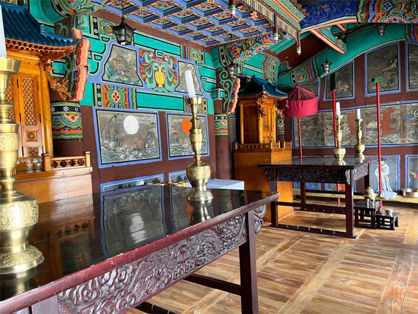 김해 수로왕릉 숭선전 벽화0