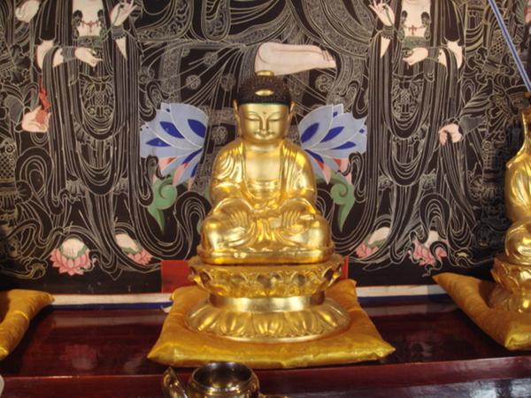 김해 모은암 석조 아미타여래좌상0