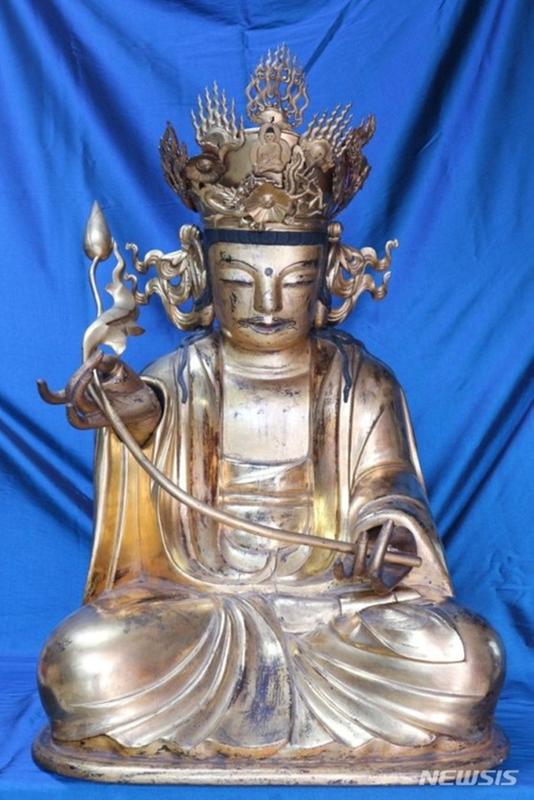 김해 대광명사 목조보살좌상0