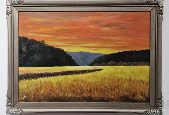 가을, 수채화 속에 물들다1