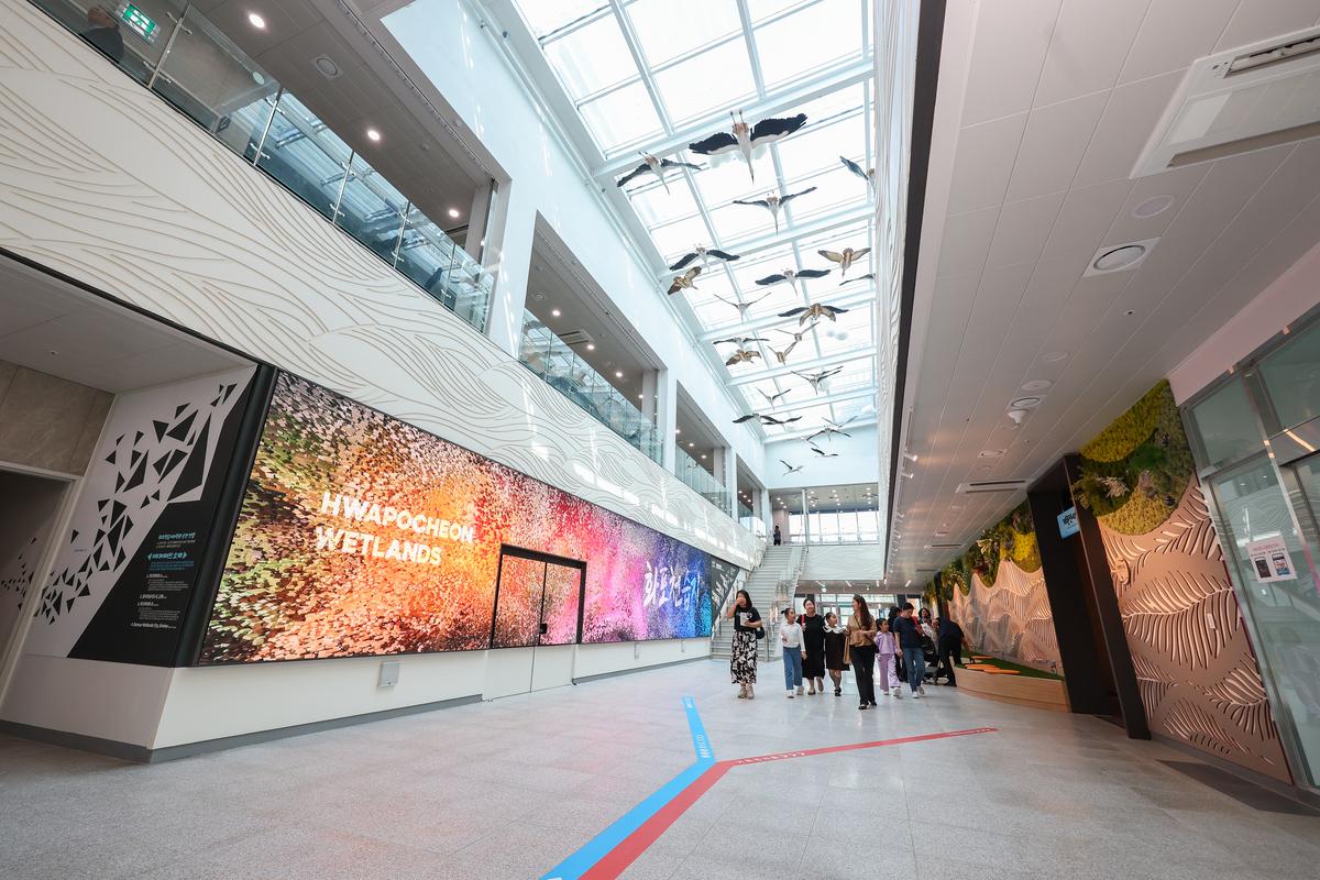 화포천습지 과학관 개관식2