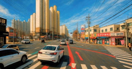 외동사거리 혼잡교차로 개선 본격화0