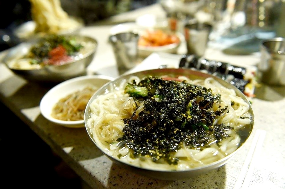 동상시장 칼국수