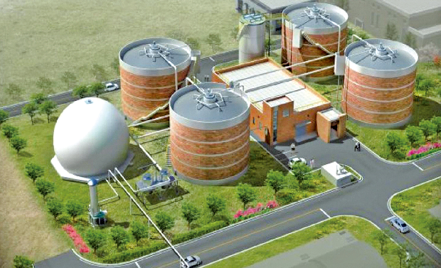 하수찌꺼기 줄여 예산 절감1