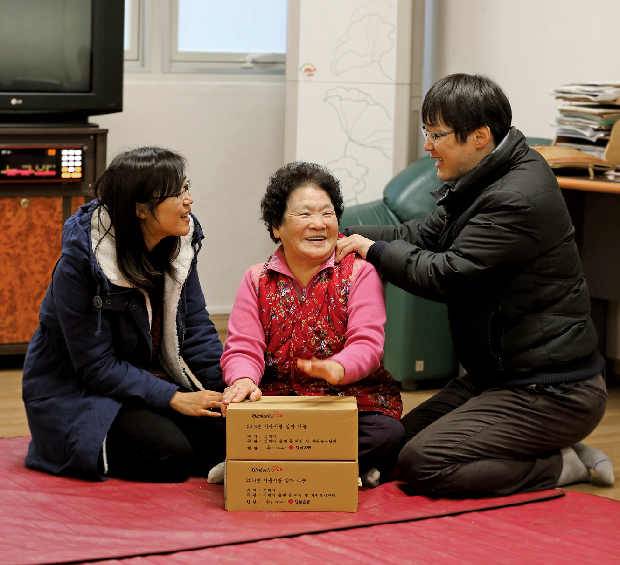 사랑담은 김치 드시고 건강하세요!1