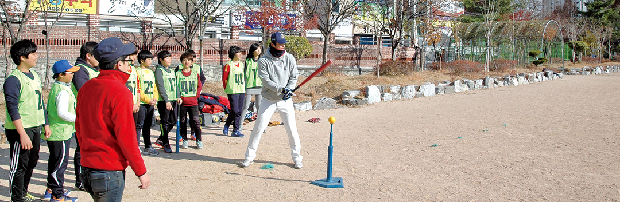 NC 다이노스 티볼교실 열어1