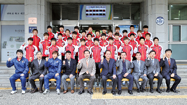 김해시청축구단  '우승을 향해'1
