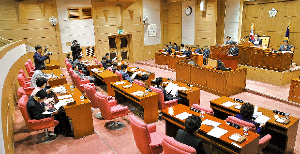 제176회 김해시의회 임시회 개최1