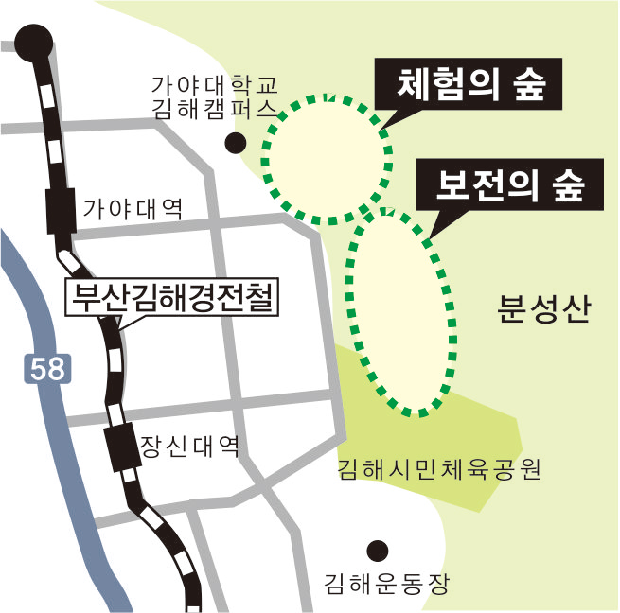 자연친화적 생태숲으로 거듭나는 분성산2