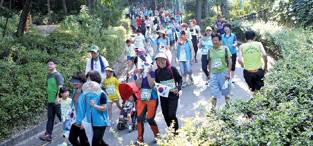 8ㆍ15 광복절 기념 숲속 둘레길 걷기 대회 개최1