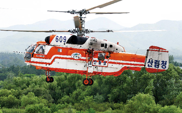 소나무 재선충병 고사목 항공 예찰1