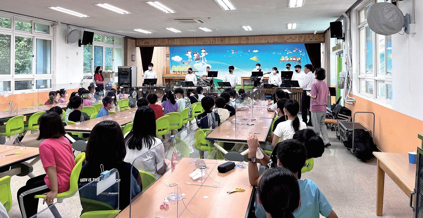 김해의 작은학교 대동면 대동초등학교 수업시간