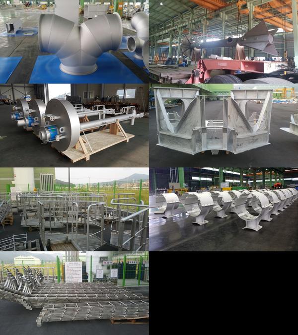 조선 철의장 비철 제관 전문 2차 밴드