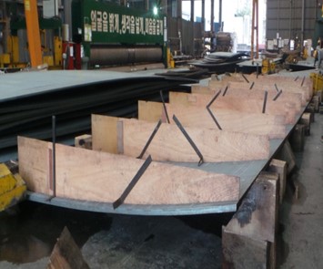 곡가공(선체외판)