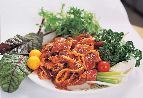 한오백양념돼지불고기