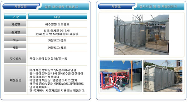 해수열원 히트펌프