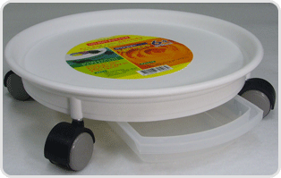 플라스틱 화분 받침대