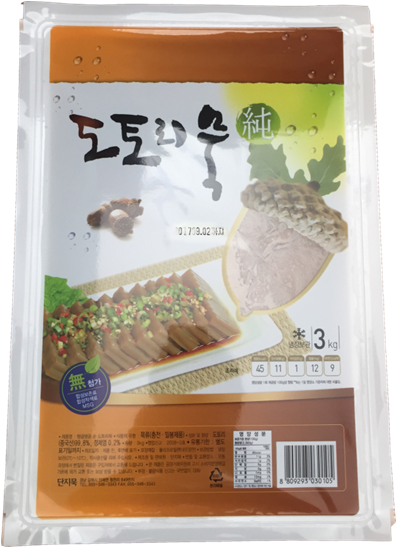 국산도토리묵 3Kg