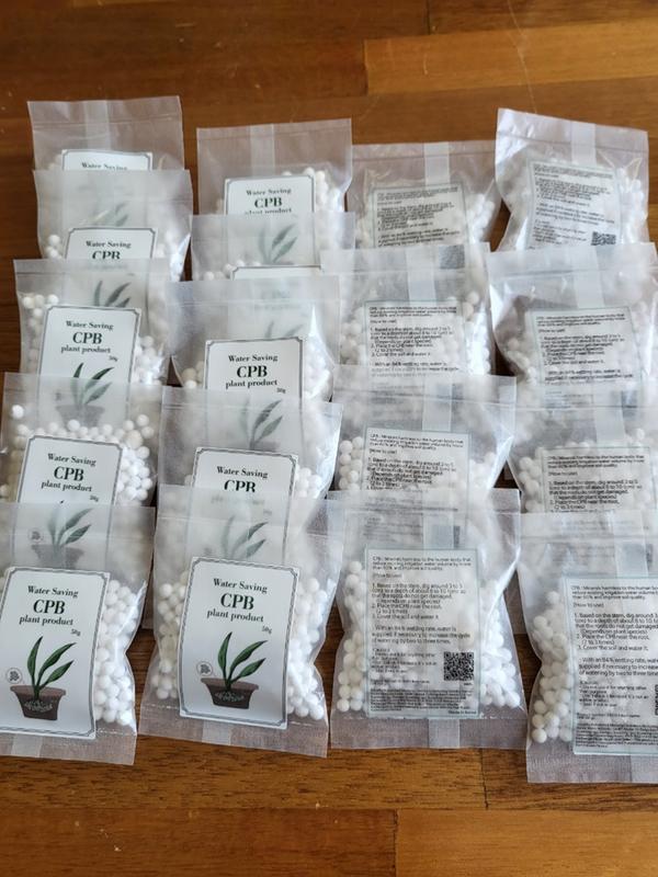 물 절약 및 식물 성장 활성 다기공 세라믹 볼(CPB)