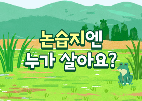 논습지엔 누가 살아요?