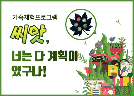 씨앗, 너는 다 계획이 있구나!