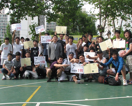 2010 김해시 중·고등부 청소년 길거리 농구대회