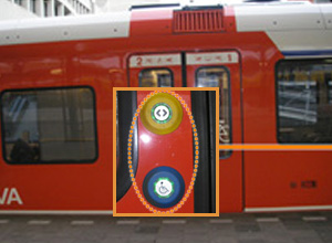 전동차내 자전거 탑승 공간