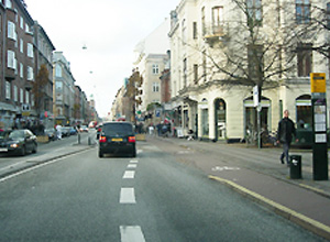 도심부 차로 축소(4 → 2차로)