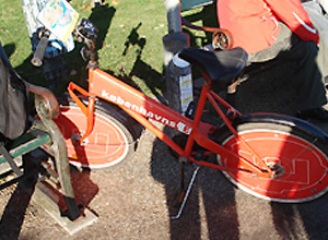 분리형 2인용 자전거